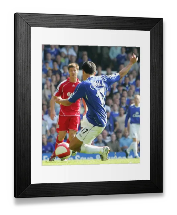 Framed Print : Tim Cahill's Historic Goal: Everton vs. Liverpool (2006) - A Rivalry-Defining Moment Framed Print : Tim Cahill's Historic Goal: Everton vs. Liverpool (2006) - A Rivalry-Defining Moment