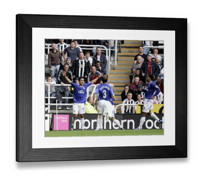 Framed Print : Football - Newcastle United v Everton FA Barclays Premiership - St James Park - 24 / 9 / 06 Evertons Ti Framed Print : Football - Newcastle United v Everton FA Barclays Premiership - St James Park - 24 / 9 / 06 Evertons Ti