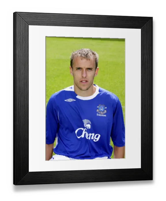 Framed Print : Phil Neville - Head Shot Framed Print : Phil Neville - Head Shot