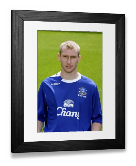 Framed Print : Tony Hibbert - Head Shot Framed Print : Tony Hibbert - Head Shot