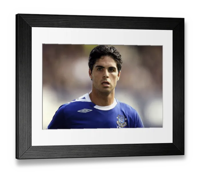 Framed Print : Mikel Arteta of Everton Framed Print : Mikel Arteta of Everton