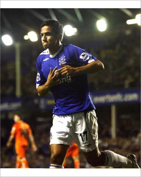 Tim Cahill's Thrilling First Goal for Everton: Everton vs. Luton Town, Goodison Park, 24 / 10 / 06