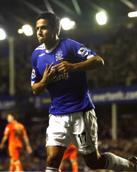 Tim Cahill's Thrilling First Goal for Everton: Everton vs. Luton Town, Goodison Park, 24 / 10 / 06