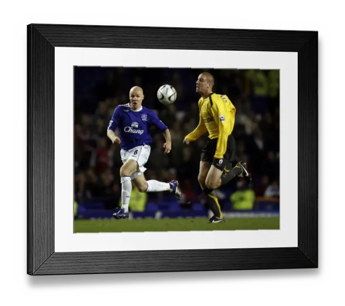 Framed Print : Everton v Arsenal Carling Cup Fourth Round Andrew Johnson and Arsenals Philippe Senderos Framed Print : Everton v Arsenal Carling Cup Fourth Round Andrew Johnson and Arsenals Philippe Senderos