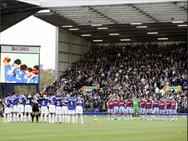 Everton vs Aston Villa: Remembrance Day Tribute - FA Barclays Premiership, 2006