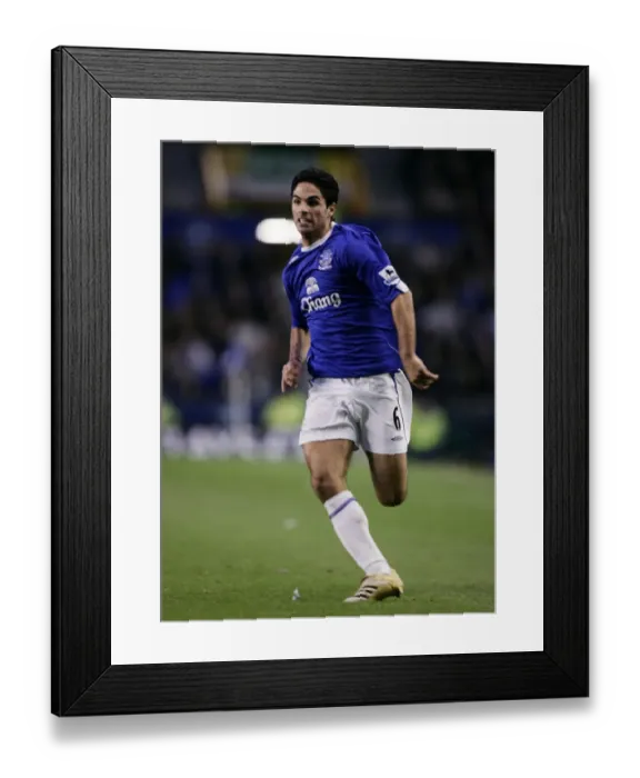 Framed Print : 11 / 11 / 06 Mikel Arteta - Everton Framed Print : 11 / 11 / 06 Mikel Arteta - Everton