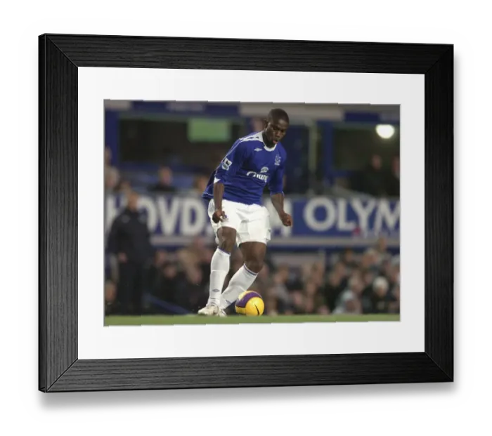 Framed Print : Joseph Yobo in Action: Everton Football Club, 2006-2011 Framed Print : Joseph Yobo in Action: Everton Football Club, 2006-2011