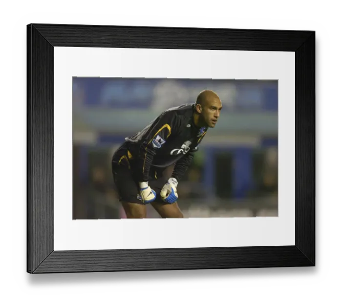 Framed Print : Tim Howard - Everton Framed Print : Tim Howard - Everton