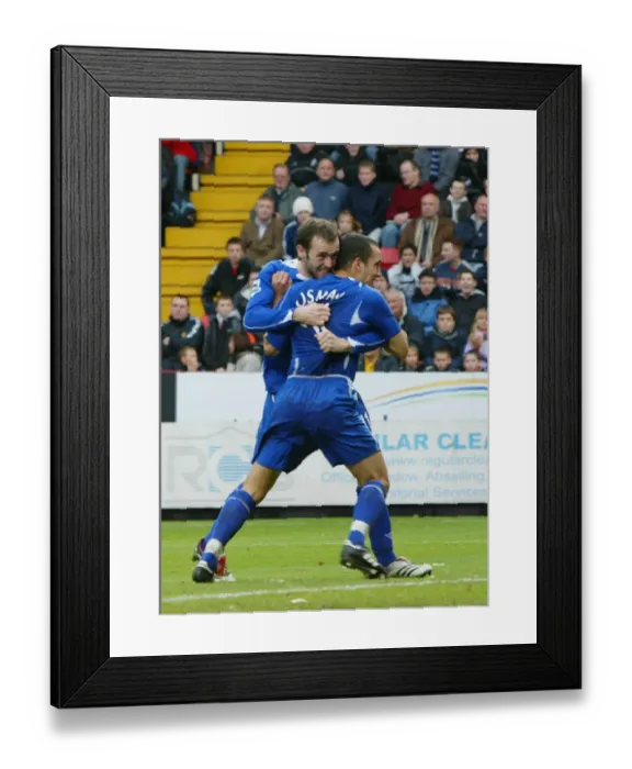 Framed Print : Team Celebration