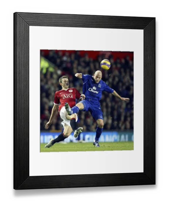 Framed Print : Football - Manchester United v Everton FA Barclays Premiership - Old Trafford - 29  /  11  /  06 Manchester