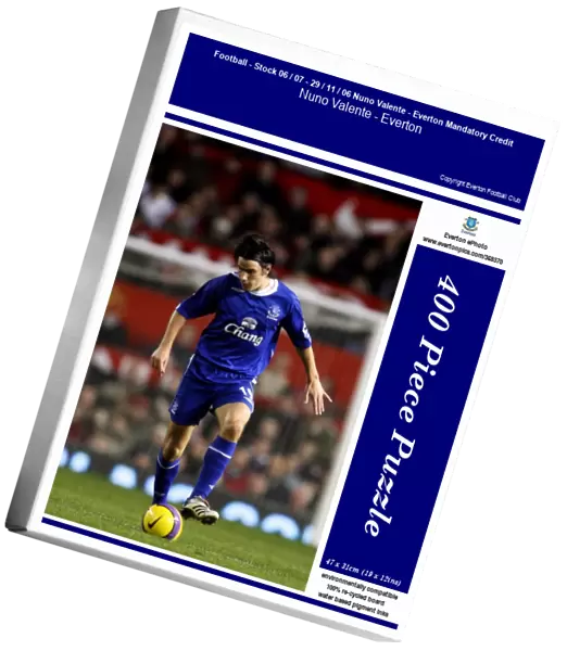 Football - Stock 06  /  07 - 29  /  11  /  06 Nuno Valente - Everton Mandatory Credit