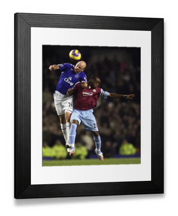 Framed Print : Football - Everton v West Ham United FA Barclays Premiership - Goodison Park - 3 / 12 / 06 Evertons Lee Framed Print : Football - Everton v West Ham United FA Barclays Premiership - Goodison Park - 3 / 12 / 06 Evertons Lee