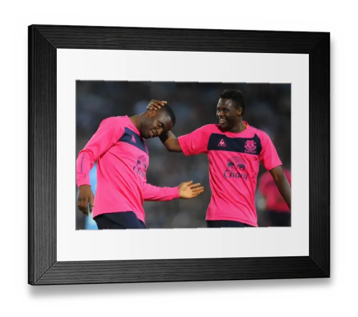 Framed Print : Soccer - Pre Season Friendly - Sydney FC v Everton - ANZ Stadium Framed Print : Soccer - Pre Season Friendly - Sydney FC v Everton - ANZ Stadium