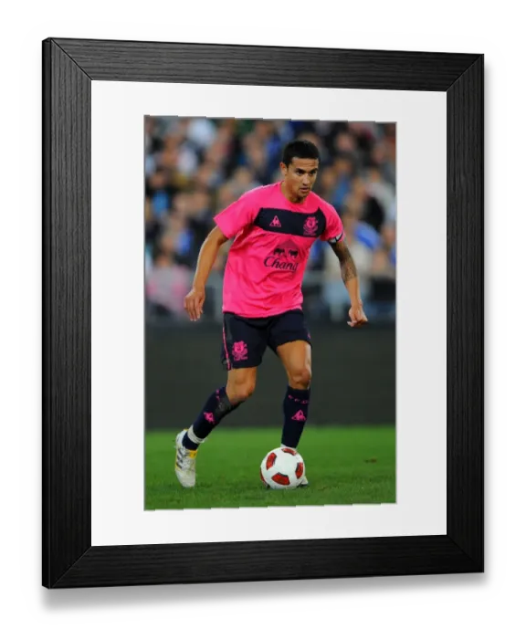 Framed Print : Soccer - Pre Season Friendly - Sydney FC v Everton - ANZ Stadium Framed Print : Soccer - Pre Season Friendly - Sydney FC v Everton - ANZ Stadium