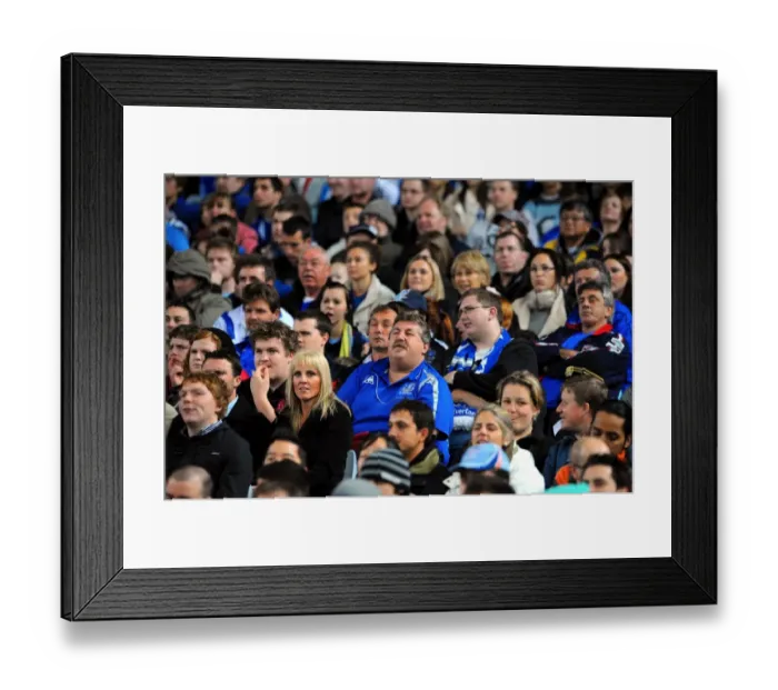 Framed Print : Everton FC Fans Thrilling Pre-Season Encounter: Sydney FC vs. Everton at ANZ Stadium