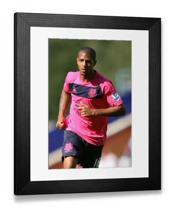 Framed Print : Thrilling Moment: Jermaine Beckford Scores Stunner for Everton vs. Blackburn Rovers, Barclays Premier League (August 14, 2010, Ewood Park) Framed Print : Thrilling Moment: Jermaine Beckford Scores Stunner for Everton vs. Blackburn Rovers, Barclays Premier League (August 14, 2010, Ewood Park)