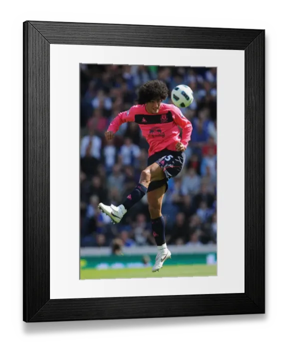 Framed Print : Everton's Marouane Fellaini Returns from Injury: Everton vs. Blackburn Rovers, Barclays Premier League (14th August 2010) Framed Print : Everton's Marouane Fellaini Returns from Injury: Everton vs. Blackburn Rovers, Barclays Premier League (14th August 2010)
