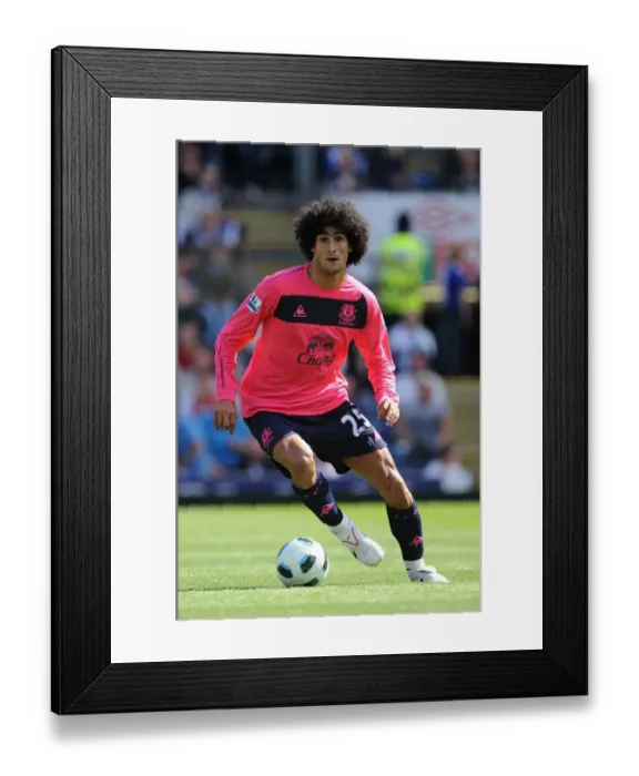 Framed Print : Soccer - Barclays Premier League - Blackburn Rovers v Everton - Ewood Park