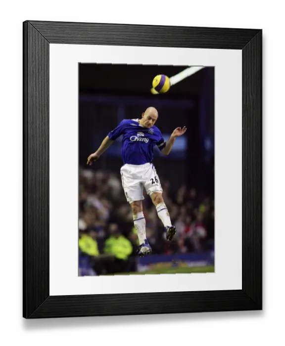 Framed Print : Lee Carsley in Action: Everton vs. Middlesbrough