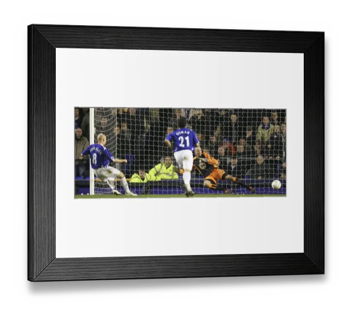 Framed Print : Football - Everton v Blackburn Rovers FA Cup Third Round - Goodison Park - 7 / 1 / 07 Andrew Johnson sco Framed Print : Football - Everton v Blackburn Rovers FA Cup Third Round - Goodison Park - 7 / 1 / 07 Andrew Johnson sco