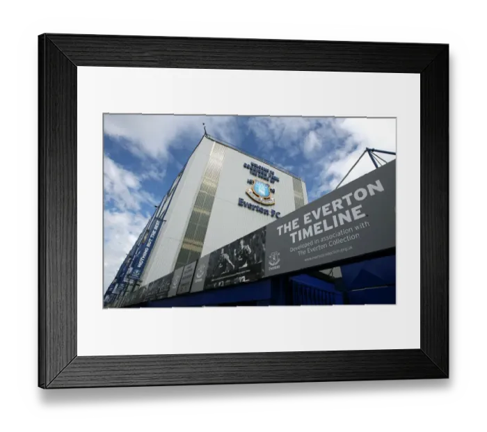 Framed Print : Pre-Match Atmosphere at Goodison Park: Everton vs. Wolverhampton Wanderers (21 August 2010) Framed Print : Pre-Match Atmosphere at Goodison Park: Everton vs. Wolverhampton Wanderers (21 August 2010)