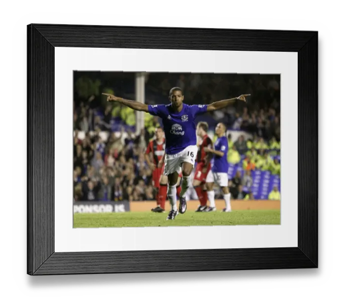 Framed Print : Jermaine Beckford's Penalty Secures Everton's Carling Cup Victory over Huddersfield Town (25 August 2010) Framed Print : Jermaine Beckford's Penalty Secures Everton's Carling Cup Victory over Huddersfield Town (25 August 2010)