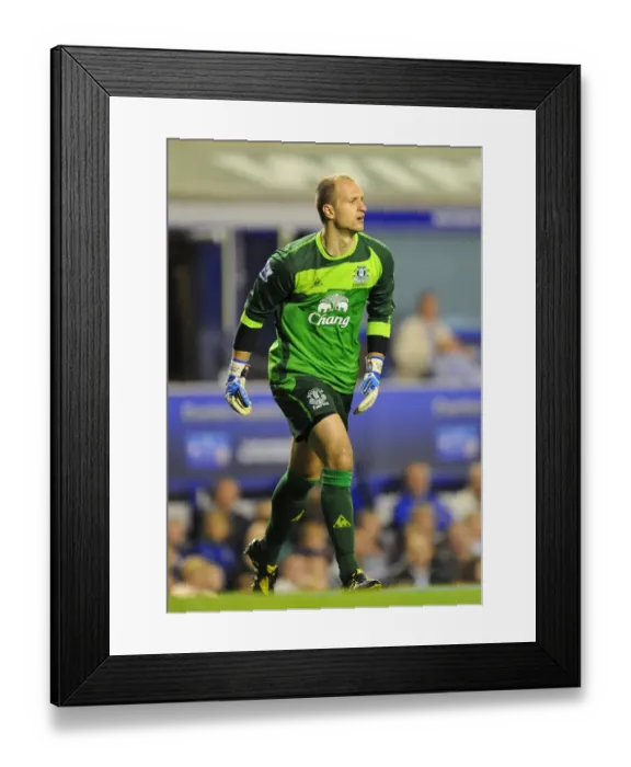 Framed Print : Jan Mucha's Heroic Saves: Everton vs Huddersfield Town in Carling Cup (2010) Framed Print : Jan Mucha's Heroic Saves: Everton vs Huddersfield Town in Carling Cup (2010)