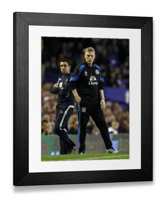 Framed Print : David Moyes and Everton Face Huddersfield Town in Carling Cup Second Round at Goodison Park Framed Print : David Moyes and Everton Face Huddersfield Town in Carling Cup Second Round at Goodison Park
