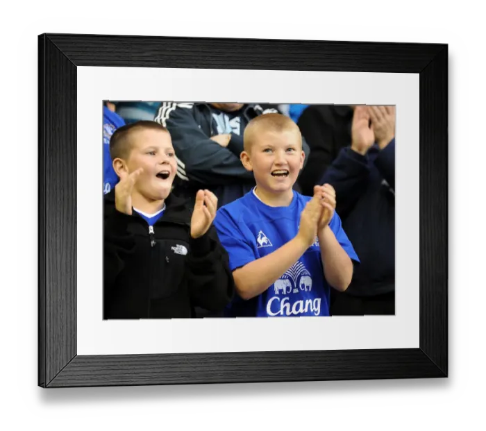 Framed Print : Everton FC: Unwavering Support - A Sea of Passion at Goodison Park (2010) Framed Print : Everton FC: Unwavering Support - A Sea of Passion at Goodison Park (2010)