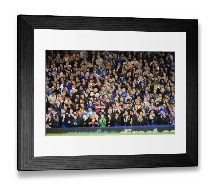 Framed Print : Everton FC: Passionate Fans Unite for Victory Against Huddersfield Town in Carling Cup Second Round at Goodison Park (25 August 2010) Framed Print : Everton FC: Passionate Fans Unite for Victory Against Huddersfield Town in Carling Cup Second Round at Goodison Park (25 August 2010)
