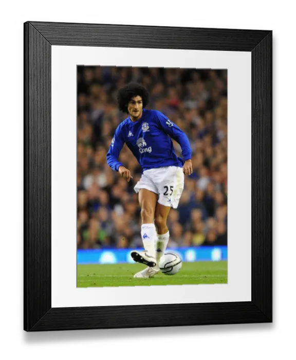 Framed Print : Marouane Fellaini: Everton's Hero as They Advance Past Huddersfield Town in Carling Cup (25 August 2010) Framed Print : Marouane Fellaini: Everton's Hero as They Advance Past Huddersfield Town in Carling Cup (25 August 2010)