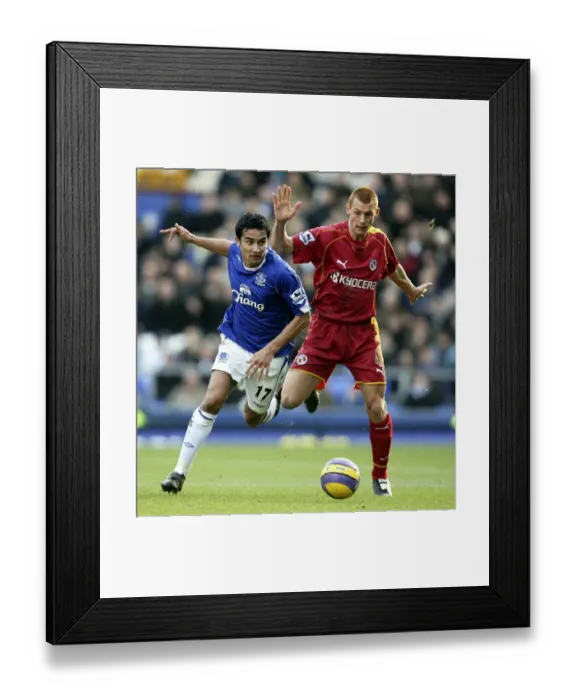 Framed Print : Tim Cahill's Thrilling Goal: Everton vs. Reading, FA Barclays Premiership, 14 / 01 / 07 Framed Print : Tim Cahill's Thrilling Goal: Everton vs. Reading, FA Barclays Premiership, 14 / 01 / 07