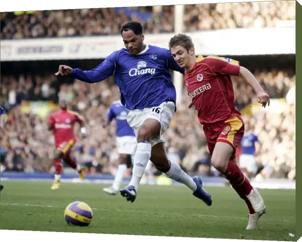 Football - Everton v Reading FA Barclays Premiership - Goodison Park - 14  /  1  /  07 Readings Kevin Doyle