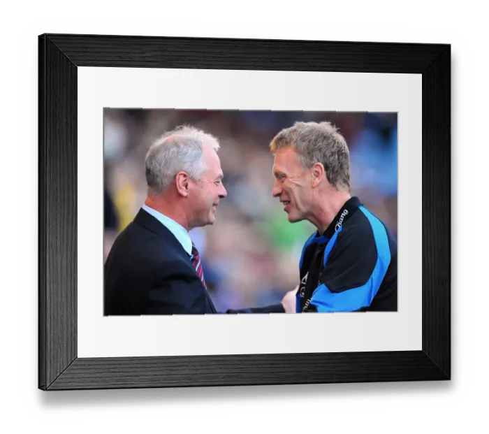 Framed Print : Moyes vs. MacDonald: A Battle of the Managers - Aston Villa vs. Everton, Barclays Premier League Framed Print : Moyes vs. MacDonald: A Battle of the Managers - Aston Villa vs. Everton, Barclays Premier League