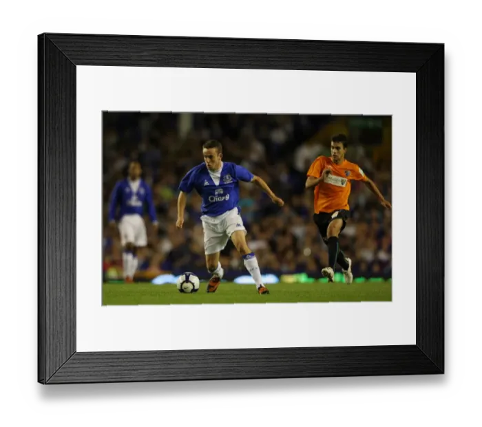 Framed Print : Soccer - Pre Season Friendly - Everton v Malaga - Goodison Park Framed Print : Soccer - Pre Season Friendly - Everton v Malaga - Goodison Park