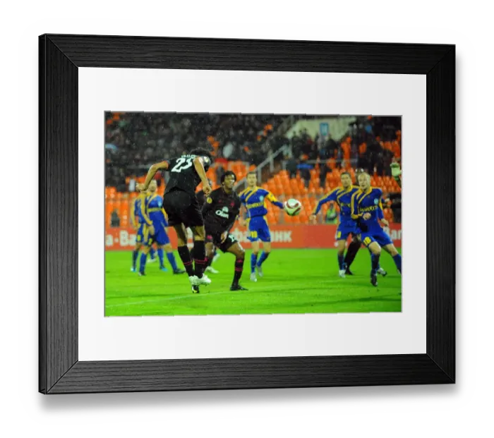 Framed Print : Soccer - UEFA Europa League - Group I - FC BATE Borisov v Everton - Dinamo Stadium Framed Print : Soccer - UEFA Europa League - Group I - FC BATE Borisov v Everton - Dinamo Stadium