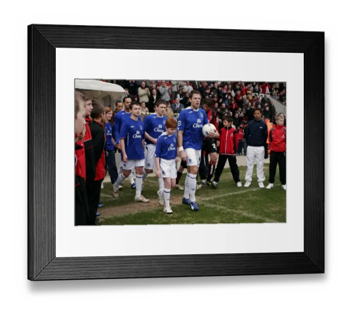 Framed Print : Everton FC: Beattie and Naysmith Lead the Charge in Bournemouth Friendly Framed Print : Everton FC: Beattie and Naysmith Lead the Charge in Bournemouth Friendly