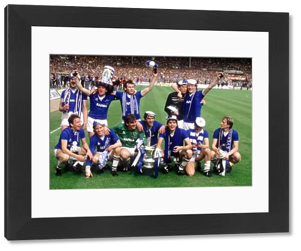 Everton's Glory: FA Cup Victory over Watford (1984) - Everton Celebrates