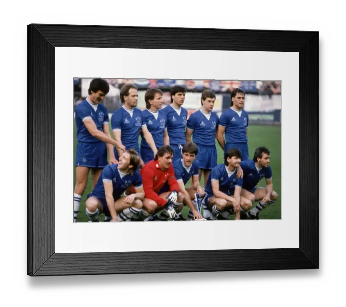 Framed Print : Everton FC: 1985 European Cup Winners Cup Champions - Everton Team Celebrating Victory Over Rapid Vienna Framed Print : Everton FC: 1985 European Cup Winners Cup Champions - Everton Team Celebrating Victory Over Rapid Vienna