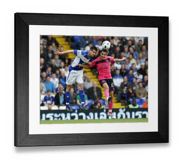 Framed Print : Soccer - Barclays Premier League - Birmingham City v Everton - St Andrews Stadium
