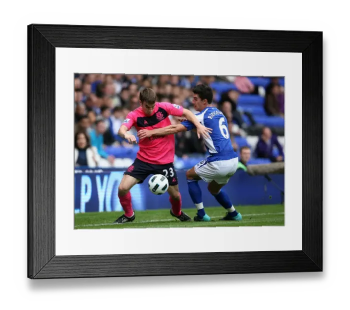 Framed Print : Soccer - Barclays Premier League - Birmingham City v Everton - St Andrews Stadium Framed Print : Soccer - Barclays Premier League - Birmingham City v Everton - St Andrews Stadium