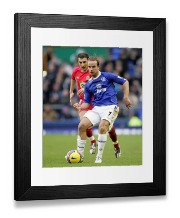 Framed Print : Football - Everton v Blackburn Rovers - FA Barclays Premiership - Goodison Park - 06 / 07 - 10 / 2 / 07 An Framed Print : Football - Everton v Blackburn Rovers - FA Barclays Premiership - Goodison Park - 06 / 07 - 10 / 2 / 07 An