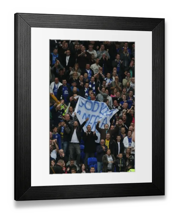 Framed Print : Everton vs Liverpool Rivalry: A Fierce Atmosphere at Goodison Park (17 October 2010) Framed Print : Everton vs Liverpool Rivalry: A Fierce Atmosphere at Goodison Park (17 October 2010)
