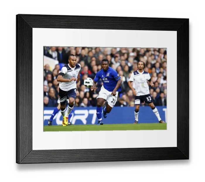 Framed Print : Competing for Supremacy: A Battle of Strength – Kaboul vs. Yakubu in the Premier League Showdown between Tottenham Hotspur and Everton (23 October 2010, White Hart Lane) Framed Print : Competing for Supremacy: A Battle of Strength – Kaboul vs. Yakubu in the Premier League Showdown between Tottenham Hotspur and Everton (23 October 2010, White Hart Lane)