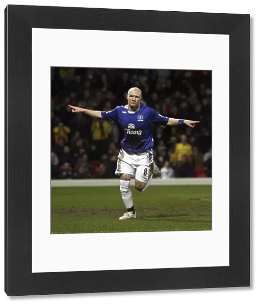 Andy Johnson's Euphoric Celebration: Everton's Unforgettable Second Goal vs. Watford