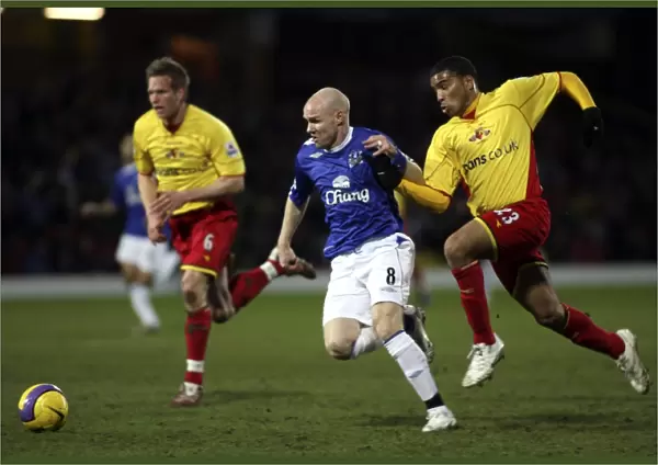 Watford v Everton - Andy Johnson in action