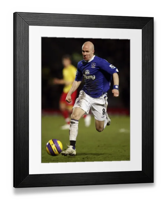Framed Print : Watford v Everton - Andy Johnson of Everton Framed Print : Watford v Everton - Andy Johnson of Everton