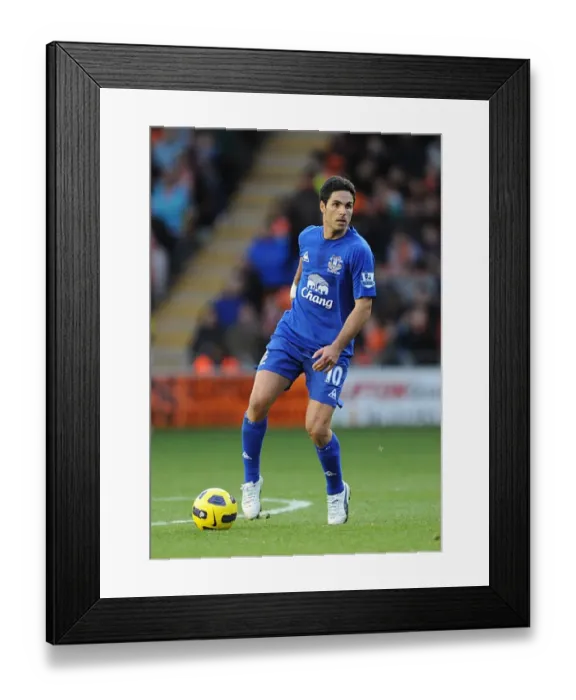 Framed Print : Soccer - Barclays Premier League - Blackpool v Everton - Bloomfield Road Framed Print : Soccer - Barclays Premier League - Blackpool v Everton - Bloomfield Road