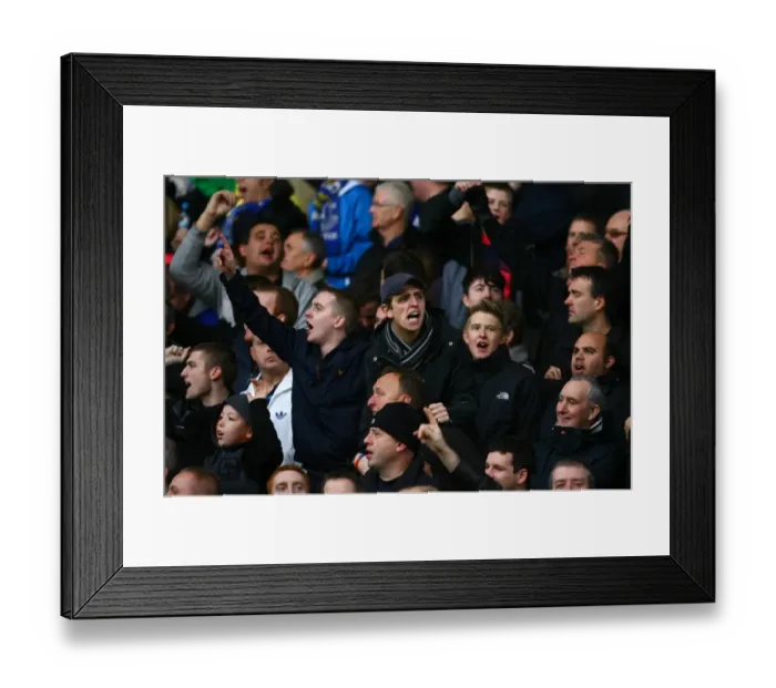 Framed Print : Evertonians Unwavering Passion: Bloomfield Road, Blackpool vs Everton (Premier League, 2010) Framed Print : Evertonians Unwavering Passion: Bloomfield Road, Blackpool vs Everton (Premier League, 2010)