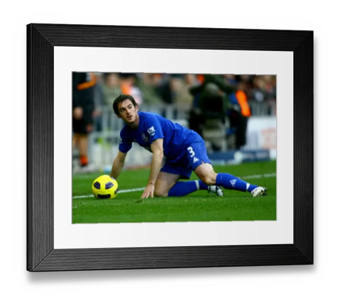 Framed Print : Everton's Leighton Baines in Action: Thrilling Moments from Everton vs. Blackpool, Premier League (November 6, 2010) Framed Print : Everton's Leighton Baines in Action: Thrilling Moments from Everton vs. Blackpool, Premier League (November 6, 2010)